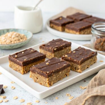 No-Bake Chocolate Fudge Oat Bars