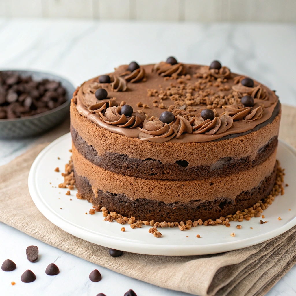 Espresso Chocolate Chip Cake
