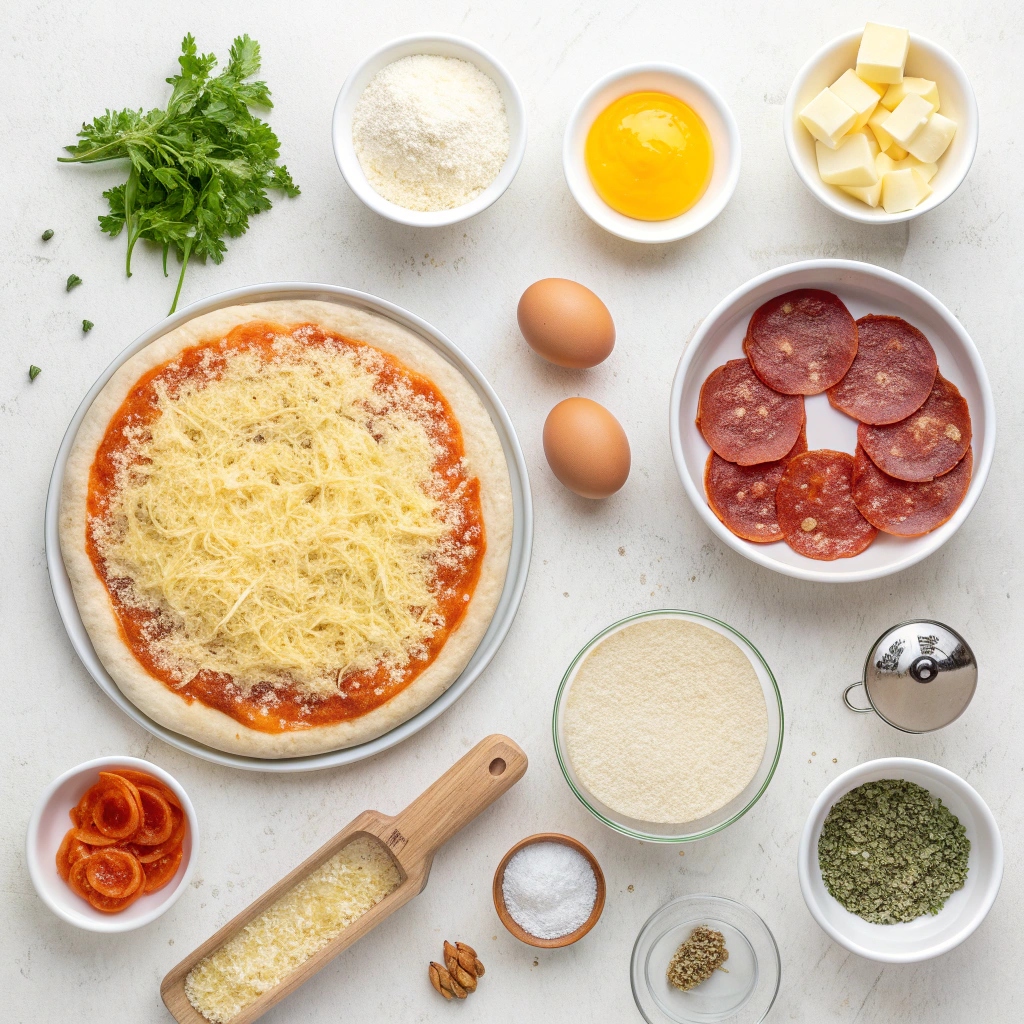 Pizza Pull Apart Rolls Ingredients