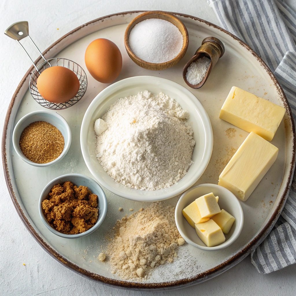 No-Yeast Cinnamon Roll Biscuits Ingredients
