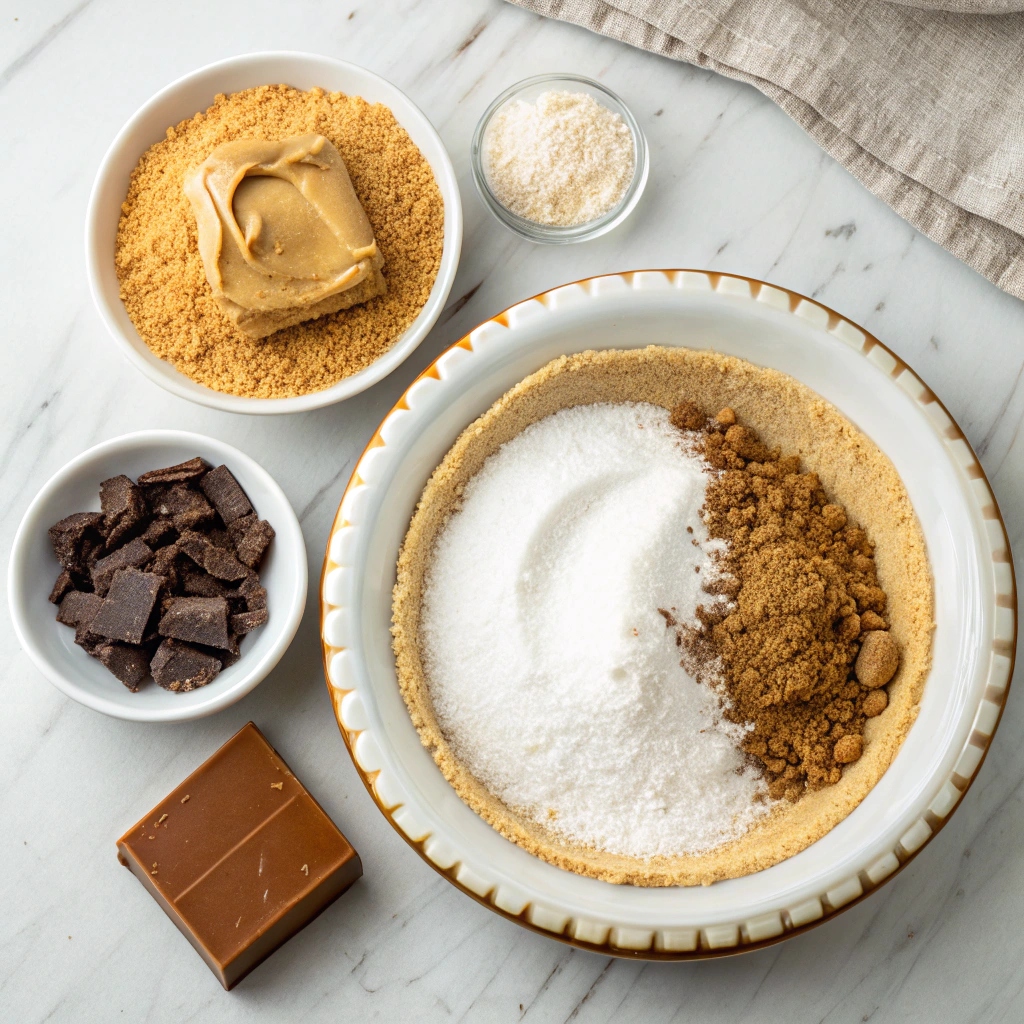 Peanut Butter Cup Tart Ingredients