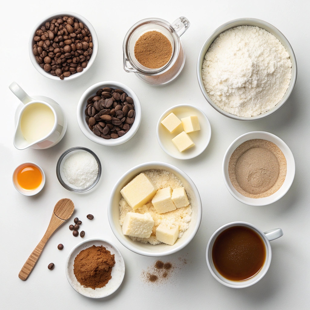 Espresso Chocolate Chip Cake Ingredients