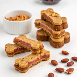 Homemade Peanut Butter Bacon Dog Treats