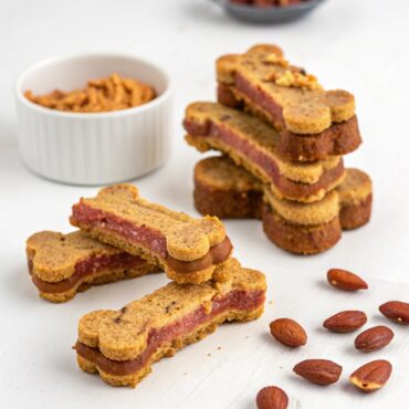 Homemade Peanut Butter Bacon Dog Treats