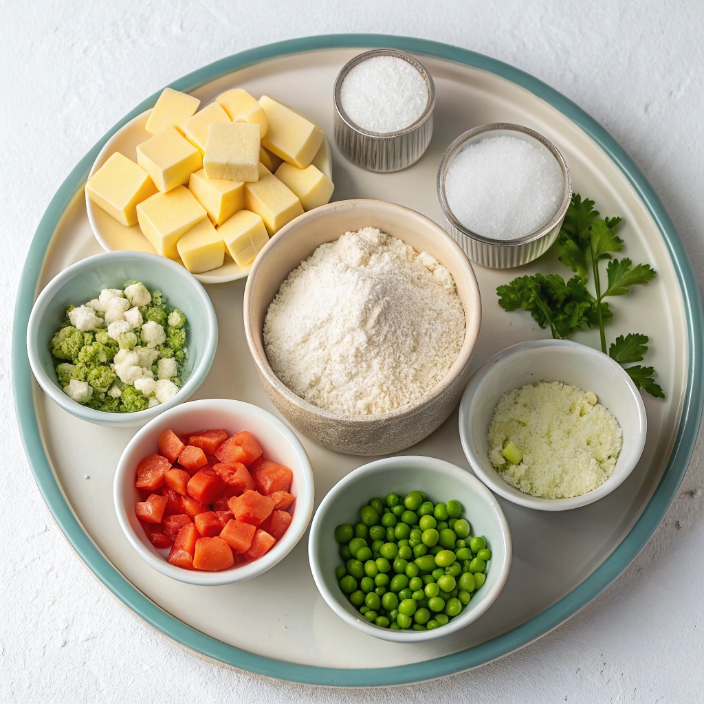 Homemade Buttery Flaky Pie Crust Ingredients
