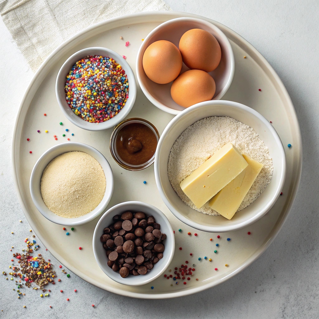 My Favorite Spritz Cookies Ingredients