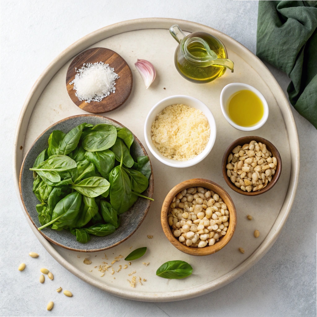 Pesto Pizza (Easy Recipe) Ingredients