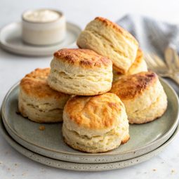 Homemade Buttermilk Biscuits (6 Ingredients)