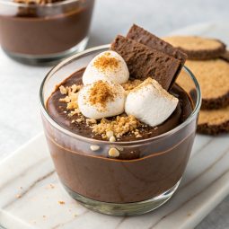 S’mores Chocolate Mousse