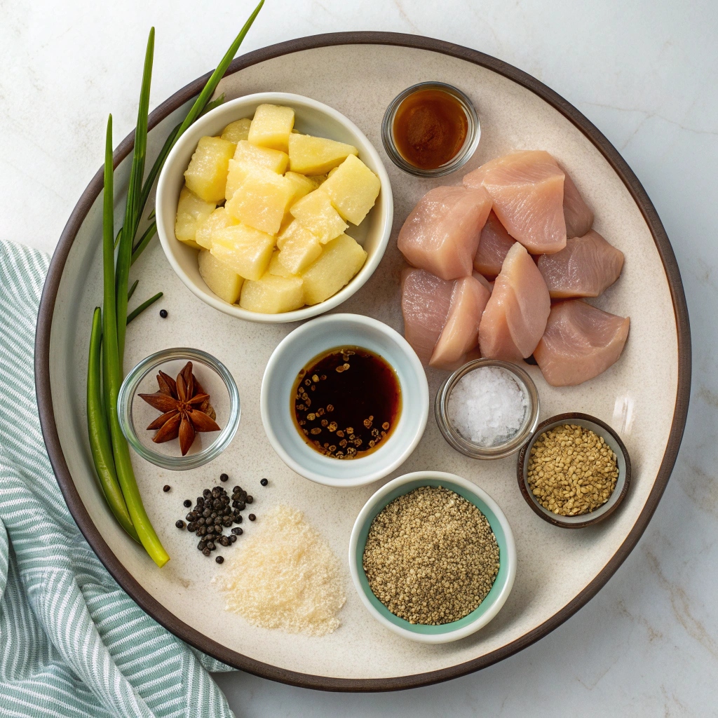 Baked Pineapple Teriyaki Chicken Ingredients