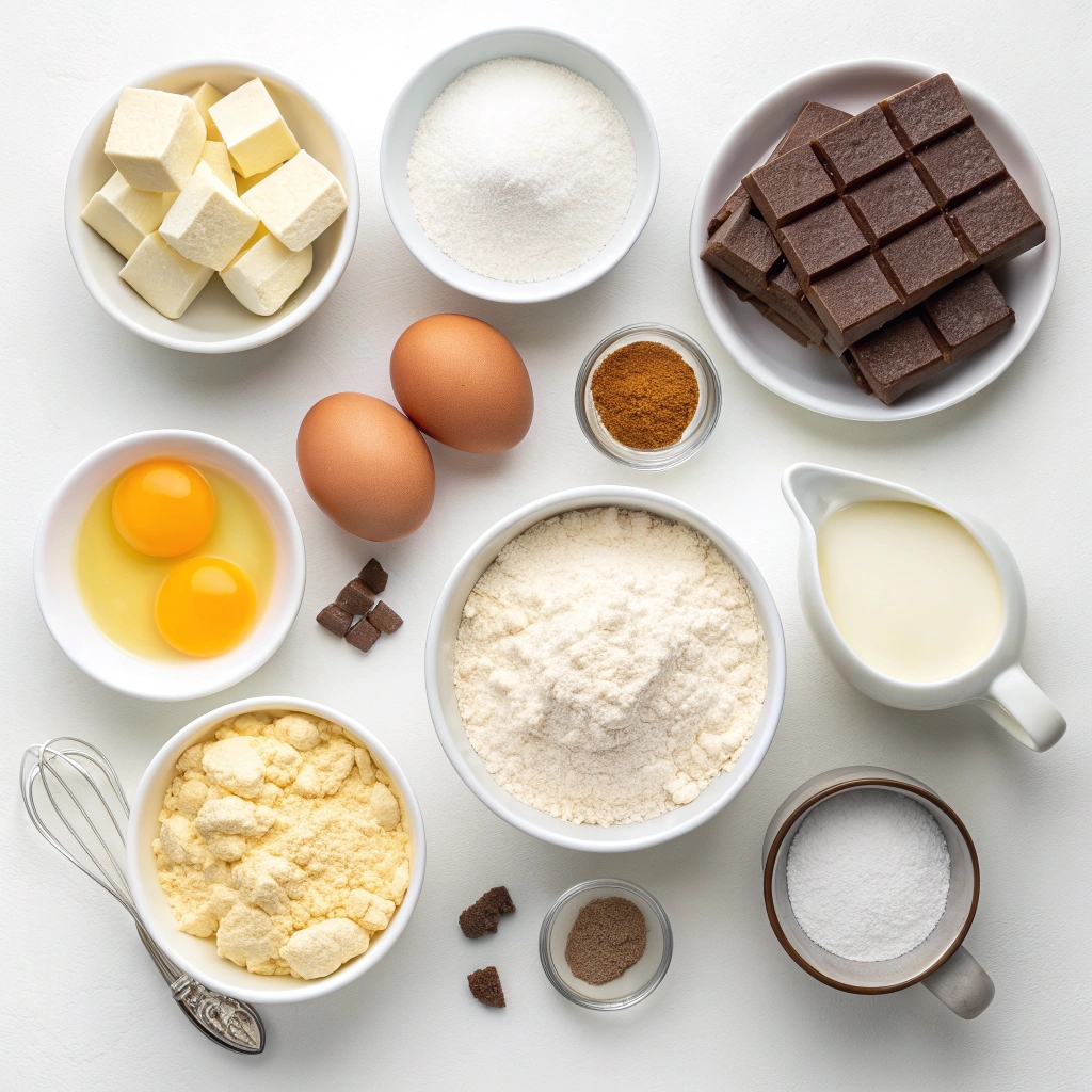 Marble Cake Ingredients