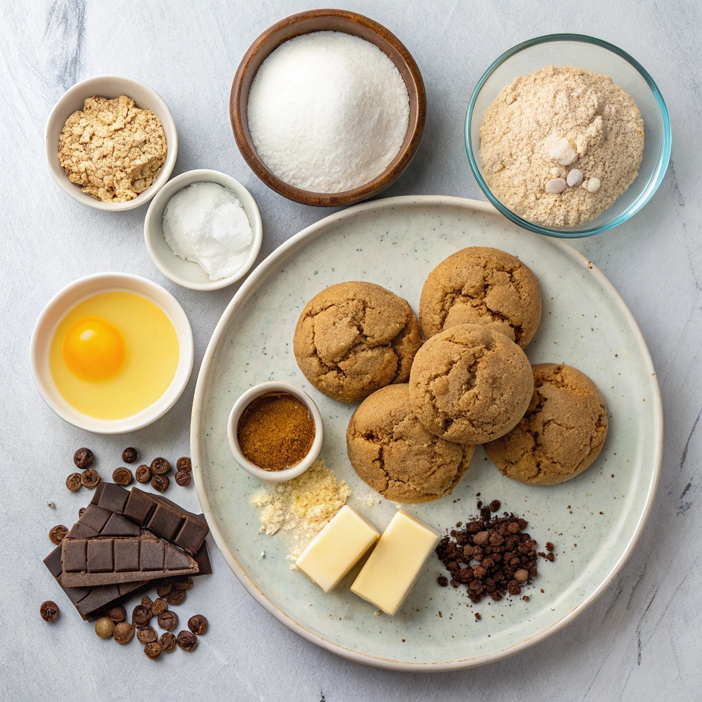 Peanut Butter Cup Stuffed Cookies Ingredients
