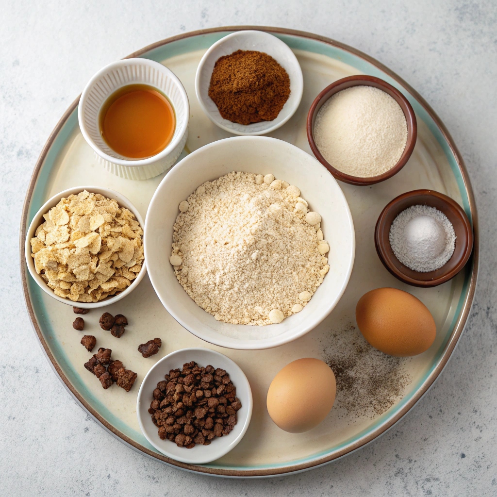 Whole Wheat Oatmeal Pancakes Ingredients