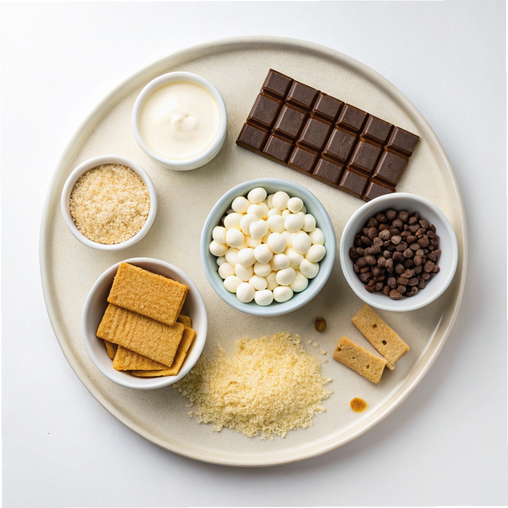 S’mores Rice Krispie Treats Ingredients